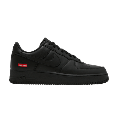 Supreme x Air Force 1 Low Box Logo Black