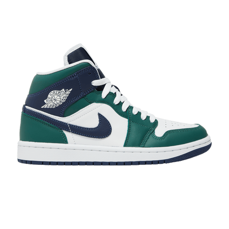 Air Jordan 1 Mid Noble GreenWhite