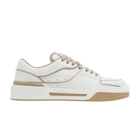 Dolce & Gabbana New Roma Low Bianco Taupe