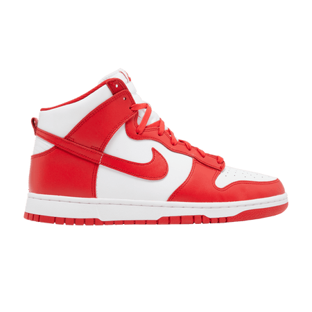 DUNK HIGH CHAMPIONSHIP WHITE AND RED