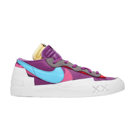 Kaws x Sacai x Blazer Low Purple Dusk