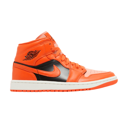 Air Jordan 1 Mid Rush Orange