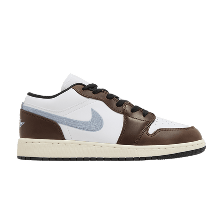 AIR JORDAN 1 LOW GS MOCHA BLUE Grey