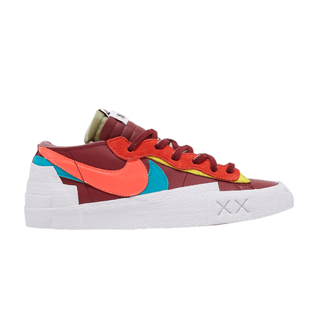Kaws x Sacai x Blazer Low Team Red