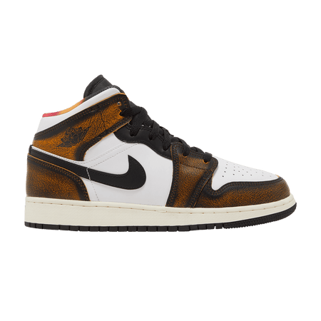 Air Jordan 1 Mid SE GS Wear-Away - Taxi