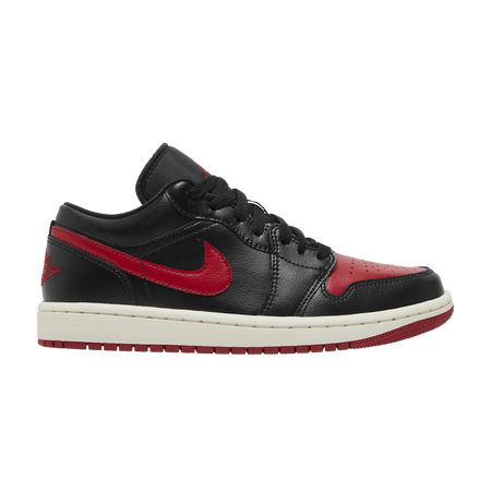 Nike Air Jordan 1 Low BlackOff WhiteGym Red