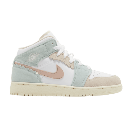 Air Jordan 1 Mid SE GS Scalloped Edge