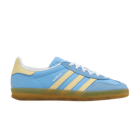 Adidas Wmns Gazelle Indoor 'Blue Burst Yellow'