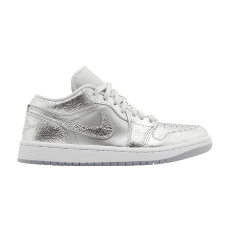 Wmns Air Jordan 1 Low SE 'Metallic Silver'