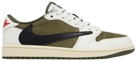 Travis Scott x Air Jordan 1 Retro Low OG SP Reverse Olive / Medium Olive