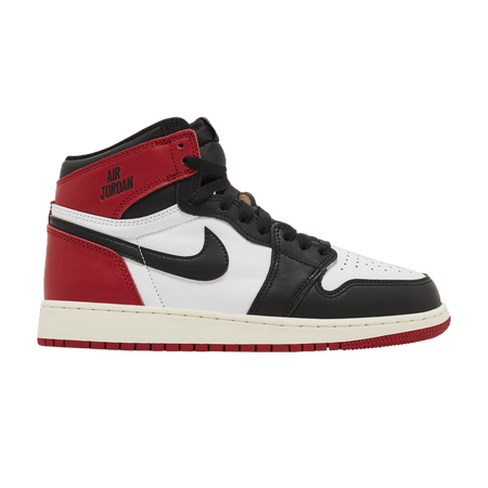 Air Jordan 1 Retro High OG GS Black Toe Reimagined