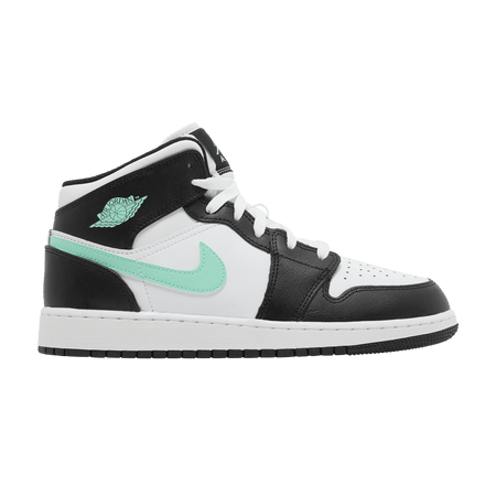 Air Jordan 1 Mid GS Green Glow