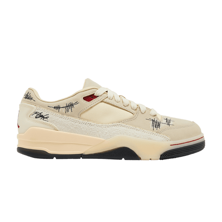 Air Jordan Who Decides War x Wmns Jordan Flight Court 'The World Is Your Court - Crèpe'