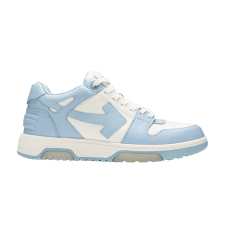 OFF-WHITE OOO Low Out Of Office Suede White Blue