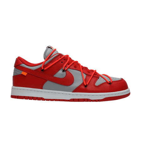 Off White x Dunk Low University Red