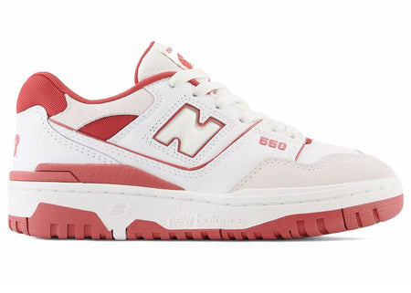 New Balance 550 White Brick Red