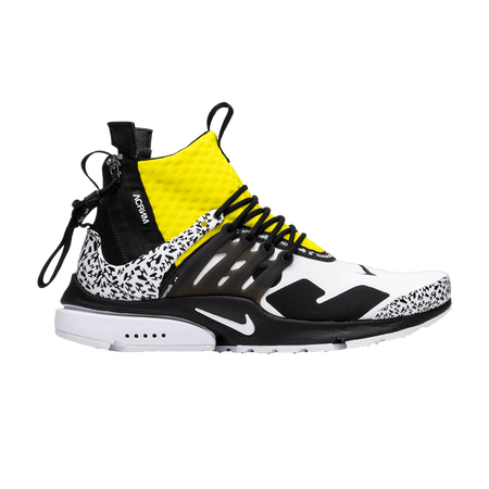 Nike Air Presto Mid Acronym Dynamic Yellow