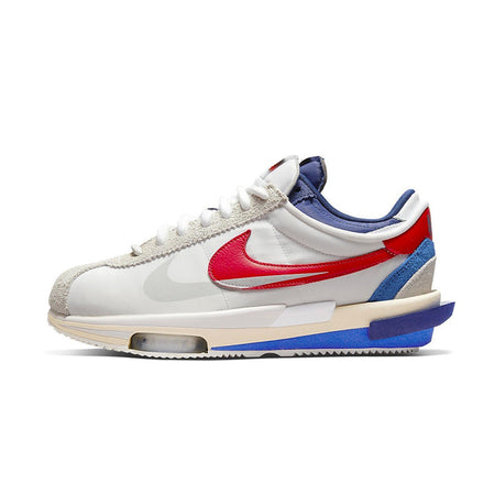 Nike Zoom Cortez x Sacai White University Red Blue