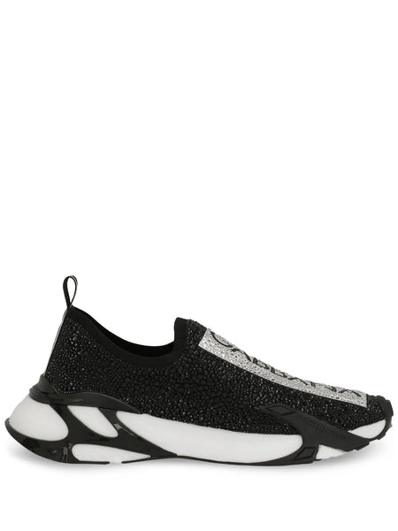 Fast rhinestone-embellished sneakers
