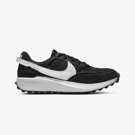 Nike WAFFLE DEBUT { BLACK/WHITE-ORANGE-CLEAR