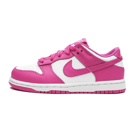 Nike Dunk Low Laser Fuchsia (Pre School Kids)