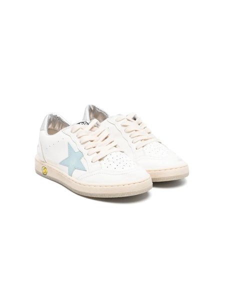 Ball Star-patch leather sneakers