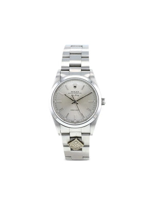 2005 pre-owned Rolex Air King Domino's - 34 mm
