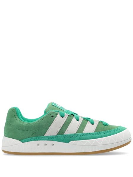 Adimatic leather lace-up sneakers