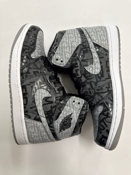 AIR JORDAN 1 HIGH REBELLIONAIRE - SIZE 8 (WORN)
