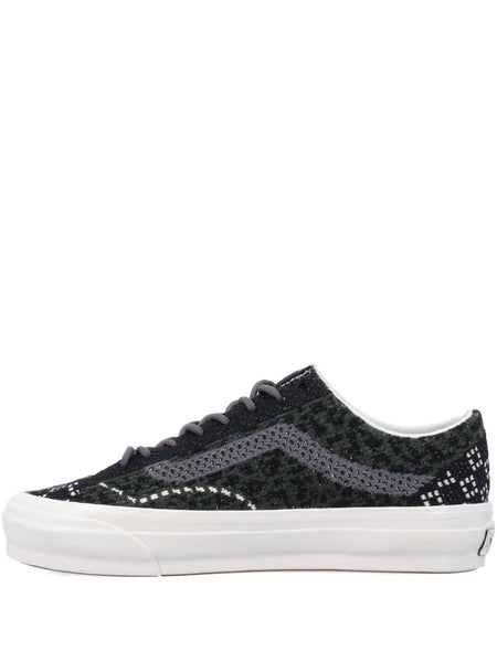 Premium Old Skool patterned-knit low-top sneakers