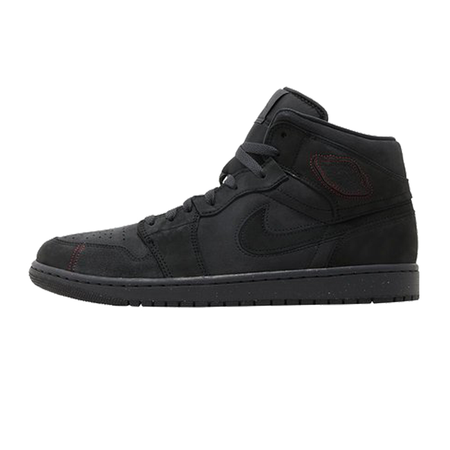 Jordan 1 Mid SE Craft Dark Smoke Red