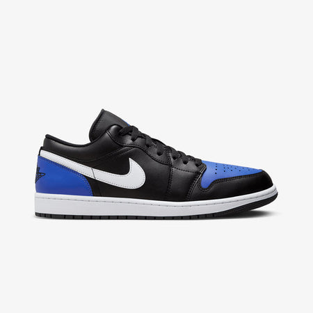 AIR JORDAN 1 LOW BLACK/WHITE-GAME ROYAL
