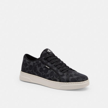 Canvas Sneaker In Signature Denim