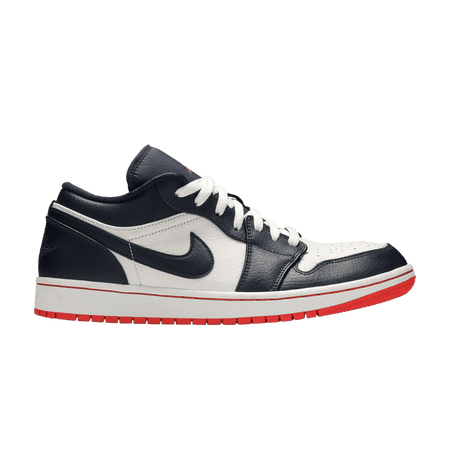 JORDAN 1 LOW OBSIDIAN EMBER GLOW