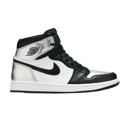 Air Jordan 1 Retro High OG Silver Toe