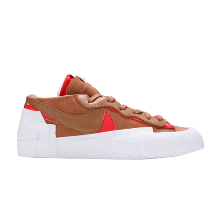 Nike x Sacai Blazer Low British Brown