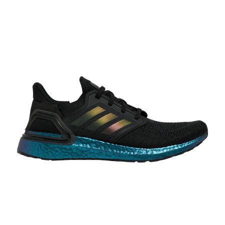 Adidas UltraBoost 20 Black Signal Cyan