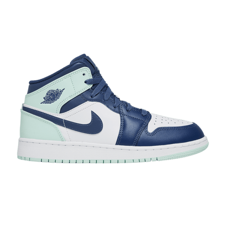 Air Jordan 1 Mid GS Blue Mint