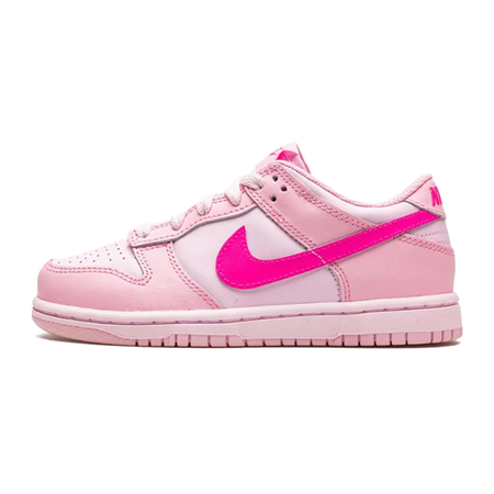 Nike Dunk Low Triple Pink (Pre School Kids)