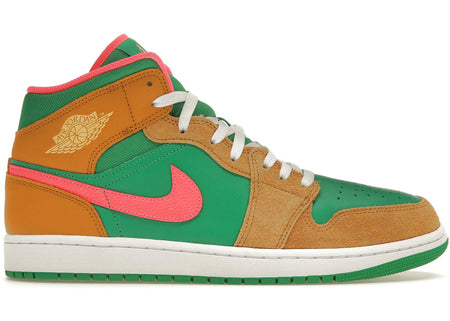 Jordan 1 Mid SE Wheat Watermelon
