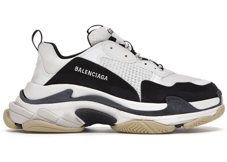 Balenciaga Triple S White Black