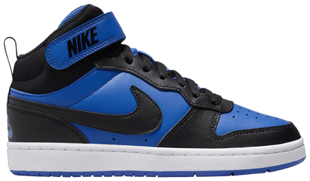 Nike Court Borough Mid 2 GS Black Game Royal