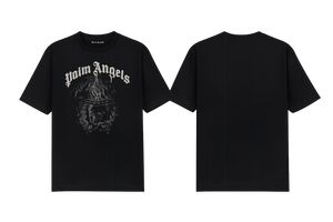 Palm Angels Statement Pencil cotton T-Shirt black