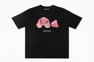 Palm Angels Bear Classic T-Shirt Black/Pink