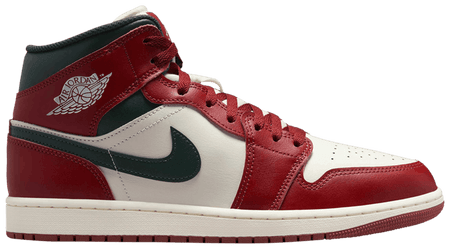 Air Jordan 1 Mid Redstone Midnight Green