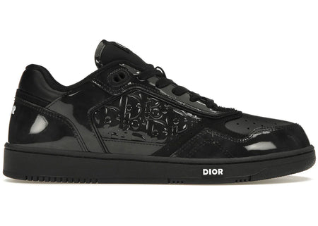 Dior B27 Low Black Patent Dior Oblique Gravity Embossed