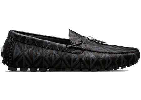 Dior Mocassin Black Cd Diamond Leather