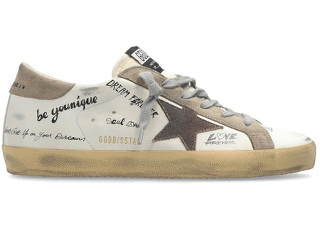 Golden Goose Super-Star White Beige Womens