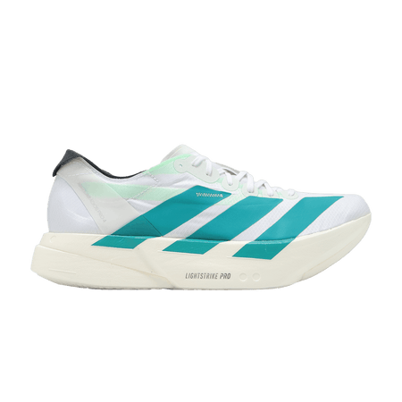 Adidas Adizero Adios Pro 4 White Pure Teal