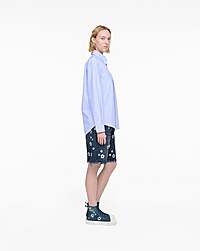 Marc Jacobs Marc Jacobs The Sequin Daisy Denim High Top Sneaker Vintage Indigo Vintage Indigo